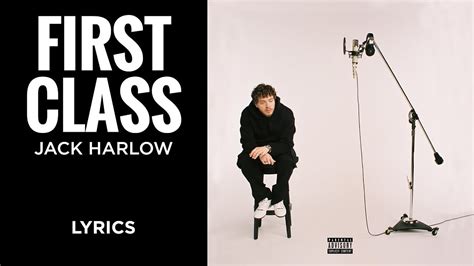 Jack Harlow's 'First Class' Lyrics 